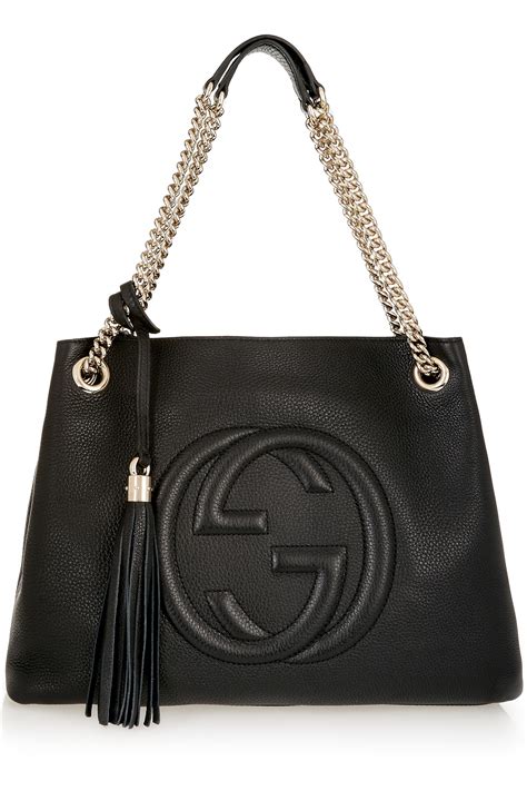 gucci soho textured leather shoulder bag|gucci soho small leather bag.